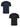 North 56*4 Men's Plus Size Premium Cotton Printed Tee Shirt With Chest Brand Logo EUXXL-EU8XL, 2 Colours