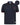 D555 Men's ASHWELL Polo Shirt With Jacquard Collar Cuffs in Dark Navy 2XL to 5XL