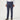 Skopes Men's Tailored Fit  Anello Check Pattern Suit Trouser in Blue Waist 32 to 56