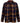 D555 ALDERSHOT Long Sleeve Check Heavy Shacket Overshirt For Men in Navy/Tan, 2XL-6XL