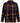 D555 ALDERSHOT Long Sleeve Check Heavy Shacket Overshirt For Men in Navy/Tan, 2XL-6XL