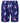 D555 Men's Plus Size Yatch Printed Swimshort with Mesh Inner Brief (210902) 2XL-6XL, Navy