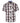 Kam Jeanswear Men's Plus Size Premium Stretch Check Shirt in Black, Sizes 2XL to 8XL
