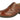 DB's Men's Extra Wide (2V Fit) Formal Lace Up Brogue Shoes (Lambeth) in Tan