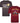 Kam - Twin Pack Rock N Roll Tee In Charcoal-Burgundy 2Xl-8Xl