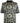 Espionage Men's Short Sleeve Abstract Print Polo P207 in Olive/Mustard, 2XL-8XL