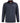 D555 SKEGNESS Collar Sweatshirt For Men With Black Snap Button Placket in Navy Marl, 2XL-6XL