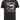 D555 Men's JACKSON-Couture Skull Printed T-Shirt in Washed Black, 3XL to 6XL