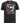 D555 Men's JACKSON-Couture Skull Printed T-Shirt in Washed Black, 3XL to 6XL