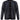 D555 DEREHAM 2 Knitted Zip Through Sweater For Men in Charcoal Marl, 2XL-10XL