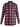 D555 Mens Big Size Long Sleeve Red Check Shirt (Baltimore)