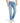 Wrangler Mens Greenboro Stretch Straight Leg An Upbeat Stonewash Blue Jeans (Sky)