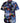 D555 TOBY Hawaiian Print Short Sleeve Shirt for Men's (101502) in Multi, 3XL-6XL