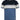 D555 Men's OFFLEY-Stripe Jersey Polo With Ribbed Cuffs & Jacquard Collar in Navy/ Denim marl, 3XL to 6XL