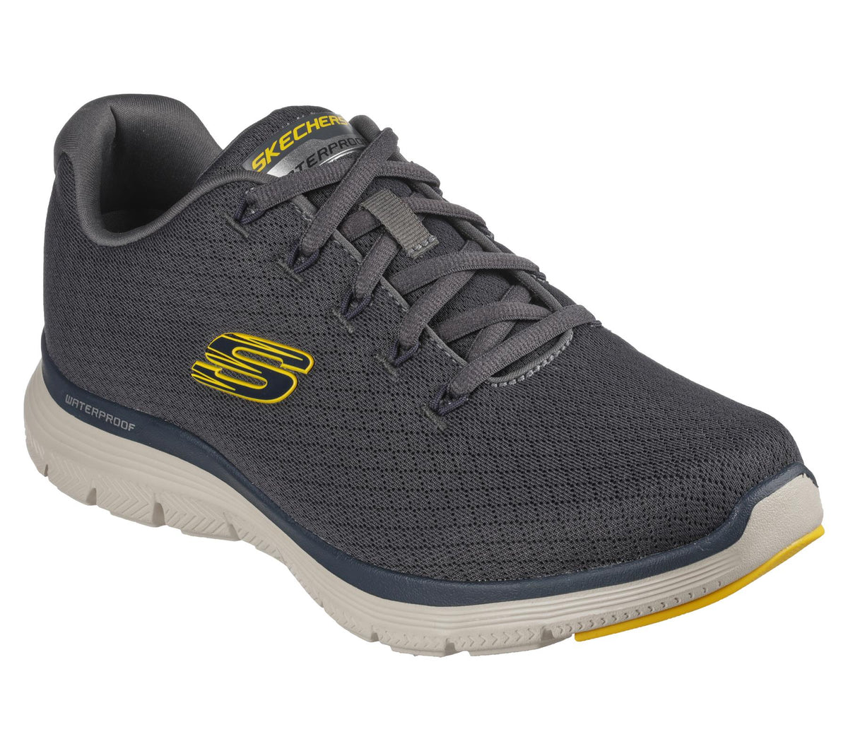 Skechers FLEX ADVANTAGE 4.0 Sneaker Shoes in Size UK6 to UK13 - 7.5 / Charcoal