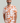 Double TWO Geo Print Short Sleeve Shirt For Men in Orange, M-5XL