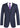 SCOTT Men's Wool Blend Single Breasted Suit Jacket (17129) in Navy Size 34 - 60