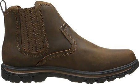 SKECHERS Men s Alley Cats Mid Round Chelsea Style Boots in Brown Size Brooklyn Big and Tall