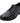 Womens (Glossop) 2E Wide Fit By Db Shoes in Black Leather