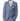 SCOTT Mens Premium Classic Fit Blue Tan Over Check Suit Jacket 19204,   34 - 60