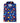 Double Two Long Sleeve Fish Print Shirt for Men's (GS4237) Navy, 15 to 23