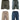 D555 Mens Big Size Cargo Short With Shaped Leg Pockets (Nick) in Size XL to 8XL, Multiple Colour