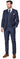 SCOTT Extra Tall Wool Blend Suit Jacket in Ink Blue