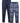KAM Men's Big Size Twin Pack Check and Plain Lounge Pants (KBS872) XXL-8XL, Navy