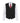 D555 TED 4 Way Stretch Tailored Waistcoat For Men in Black, 48XL-64XL
