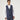 Skopes Men's Anello Check Pattern Waist Coat in Blue 34 to 62 Regular