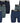 Fabrik Men's 6 Pairs Pack Jersey Ribbed Boxer Shorts (2418) Black/Charcoal/Navy 2XL-8XL