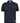 D555 Men's ASHWELL Polo Shirt With Jacquard Collar Cuffs in Dark Navy 2XL to 5XL