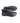 D555 Kingsize Hands Free Shoes For Men With Knitted Top & Faux Elastic Laces (ALFRETON 1) - Black, 12-15