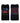 Espionage Men's Plus Size 2 Pack Print Vest in Black 2XL to 8XL