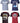 D555 Men's Big Size Pure Cotton Crew Neck T-Shirt 2XL-8XL Multiple Options
