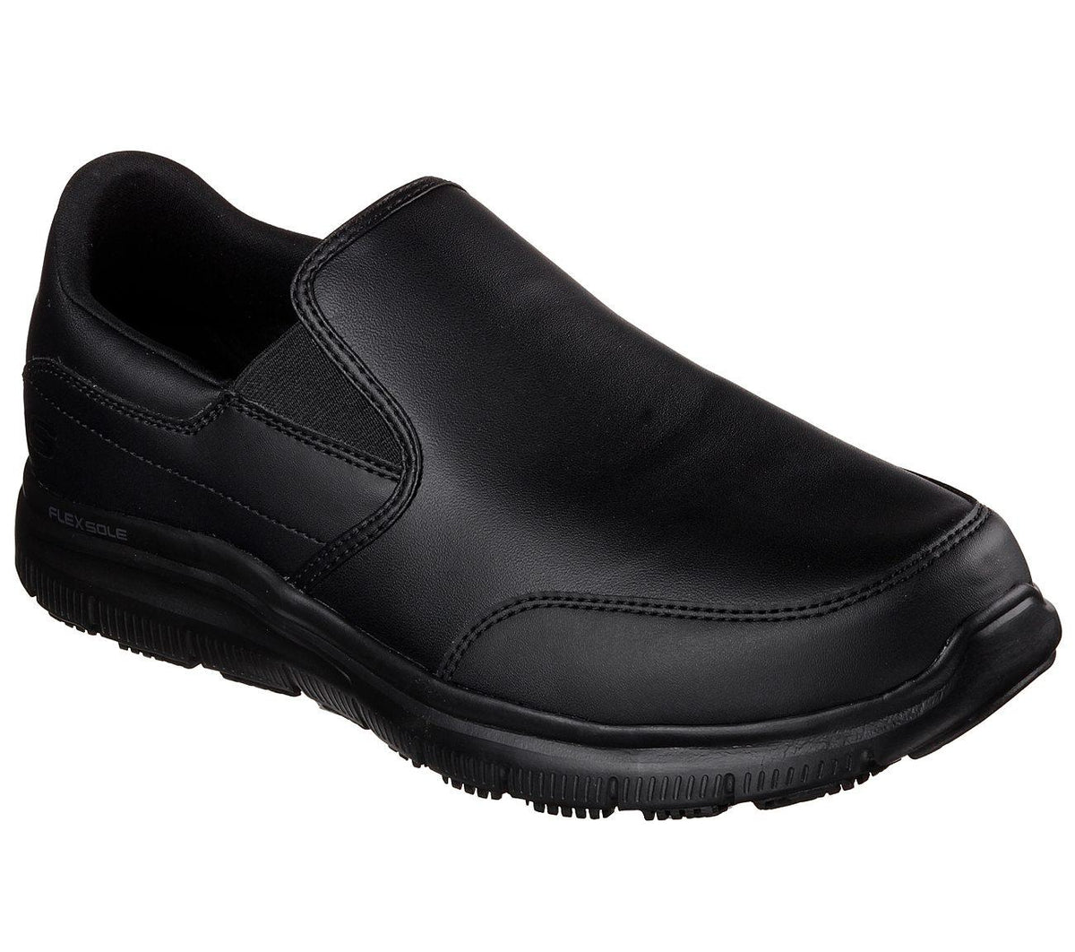 Skechers Mens Broadwood Slip-Resistant Work Shoes