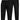 Fabrik Big Size Cotton Rich Loungwear Jersey Trouser For Men in Black, 2XL-8XL