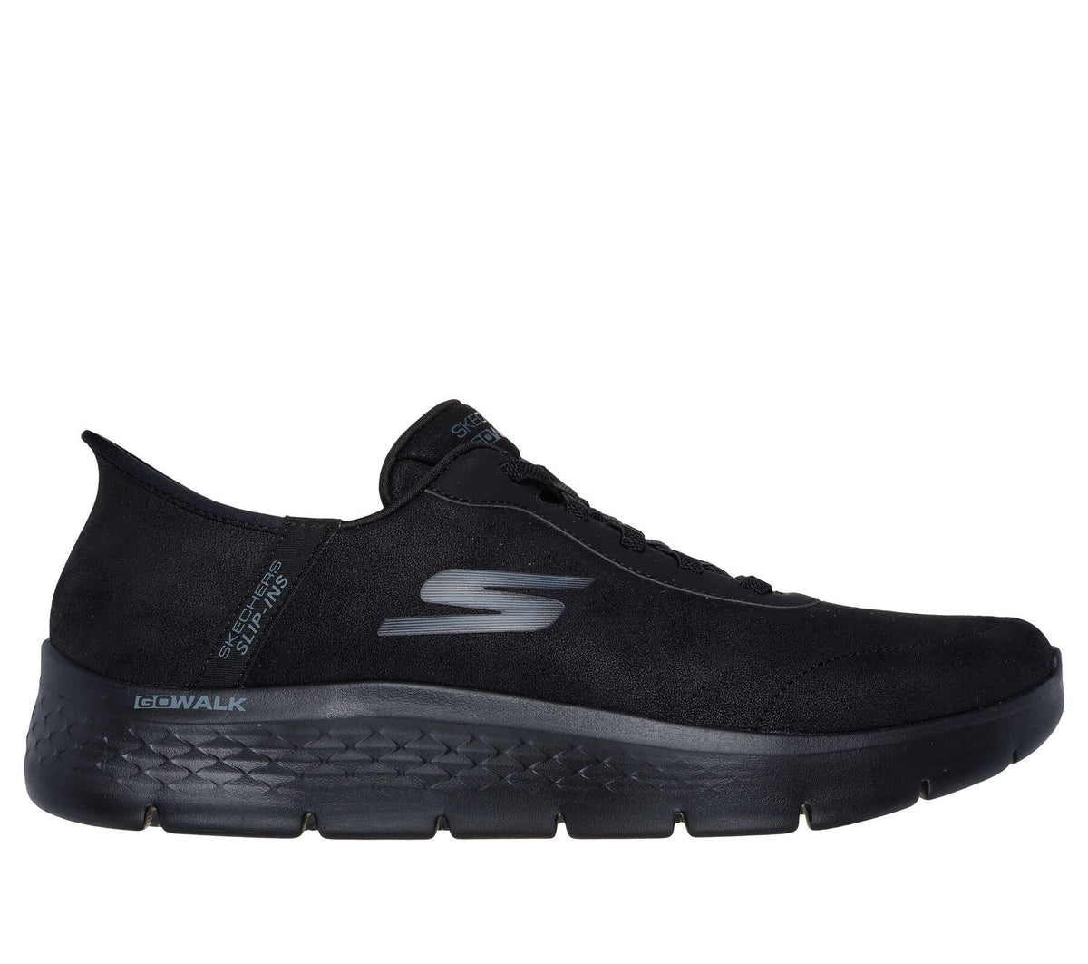 Skechers Men Trainer Shoes - Go Walk Flex - Smooth Motion in 2 Colours, 6-15 - 11 / Black