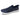 D555 AYLESBURY 2 Kingsize Hands Free Knitted Shoes Faux Laces in Navy, 12-15