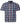 Espionage Oxford Weave Short Sleeve Check Shirt For Men in Blue, 2XL-8XL