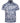 KAM Summer Print Short Sleeve Shirt For Men in Blue, 2XL-8XL