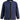 D555 GAINSBOROUGH Puffer Jacket For Men With Decorative Quilting With Sherpa Lining in Navy, 2XL-6XL