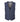 Skopes Men's Woolf Tailored Fit Waistcoat in Navy Check 34 to 72 Regular