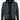 D555 FAREHAM Knitted Hoody For Men With Bonded Sherpa Lining in Black, 2XL-6XL