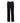SCOTT MENS EXTRA TALL WOOL RICH FLAT FRONT PLAIN BLACK SUIT TROUSER