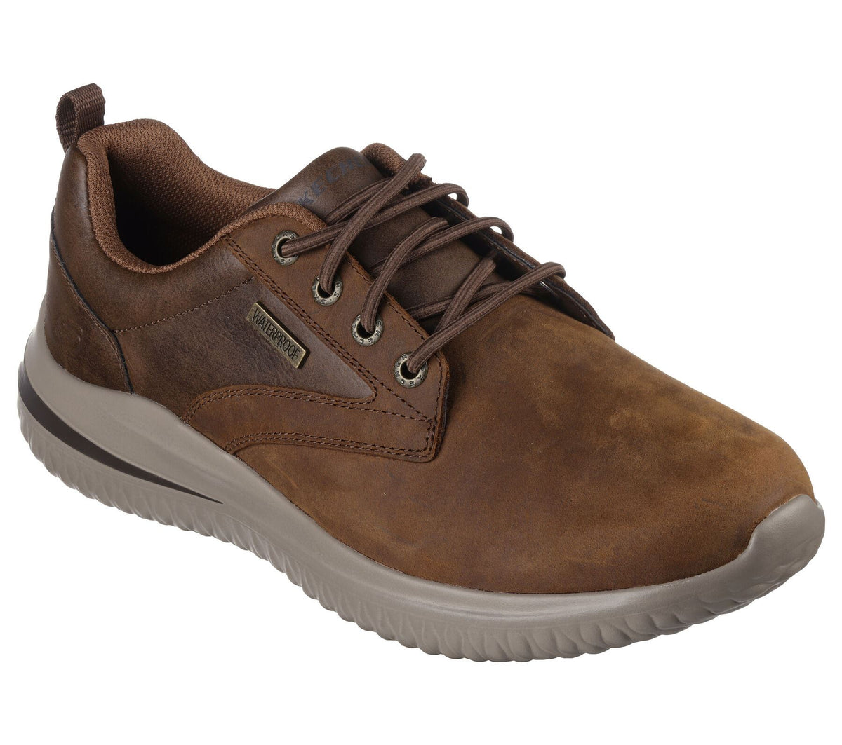 Skechers Men Trainer Shoes - Delson 3.0 - Glavine in 2 Colours, 6-13 - 7 / Black