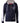 D555 Men's Plus Size Full Zip Hoodie With Chest Embroidery in Navy 2XL to 8XL