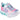 Skechers (GAR302315N) Childrens Sports Flutter Heart Lights Simply Love Shoes in UK 4 to 9