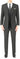 SCOTT Men's Contemporary Fit Suit Trouser in Charcoal