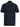 D555 Men's ROSEMARY Woven Full Stripe Jersey Polo in Navy/ Teal 2XL to 6XL